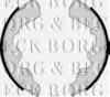 BORG & BECK BBS6083 Brake Shoe Set
